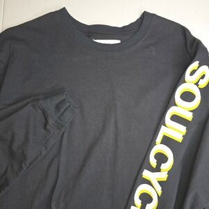 SOUL Soulcycle Men's Large Black Long Sleeve T-shirt -1852
